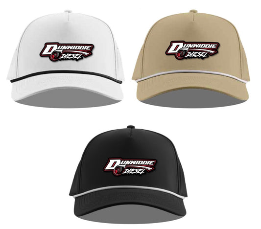 LOGO CURVED 5 PANEL ROPE HAT